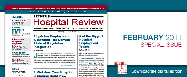 February 2011 Hospital Review Issue