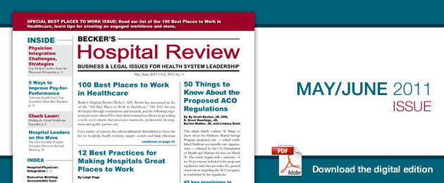 May 2011 Hospital Review Issue