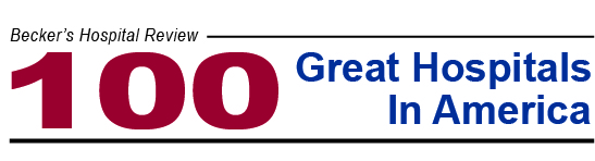 100 great hospitals in america logo