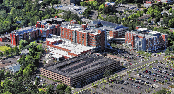 Salem Hospital aerial
